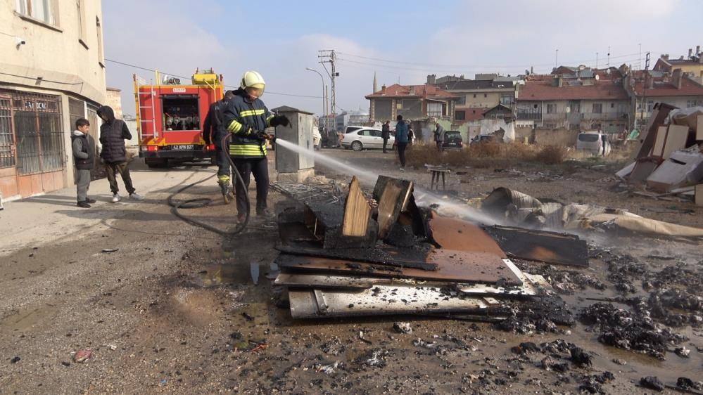 Yer Konya! Tahliye kararına sinirlendi, yaptığıyla ekipleri alarma geçirdi 1